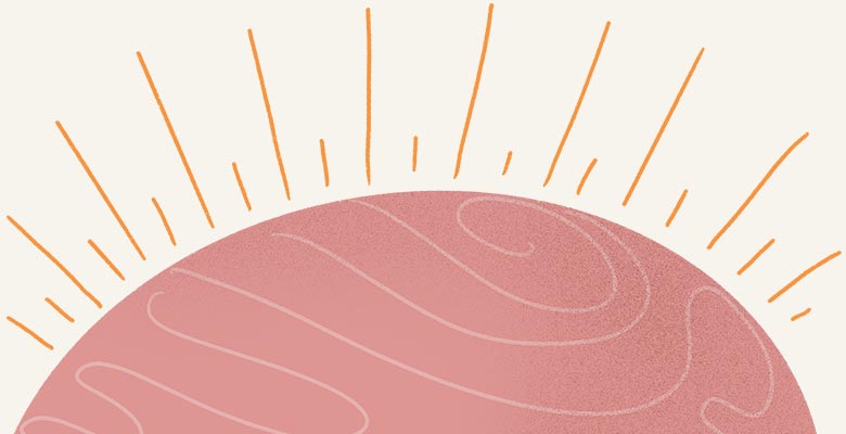 desenho de um sol